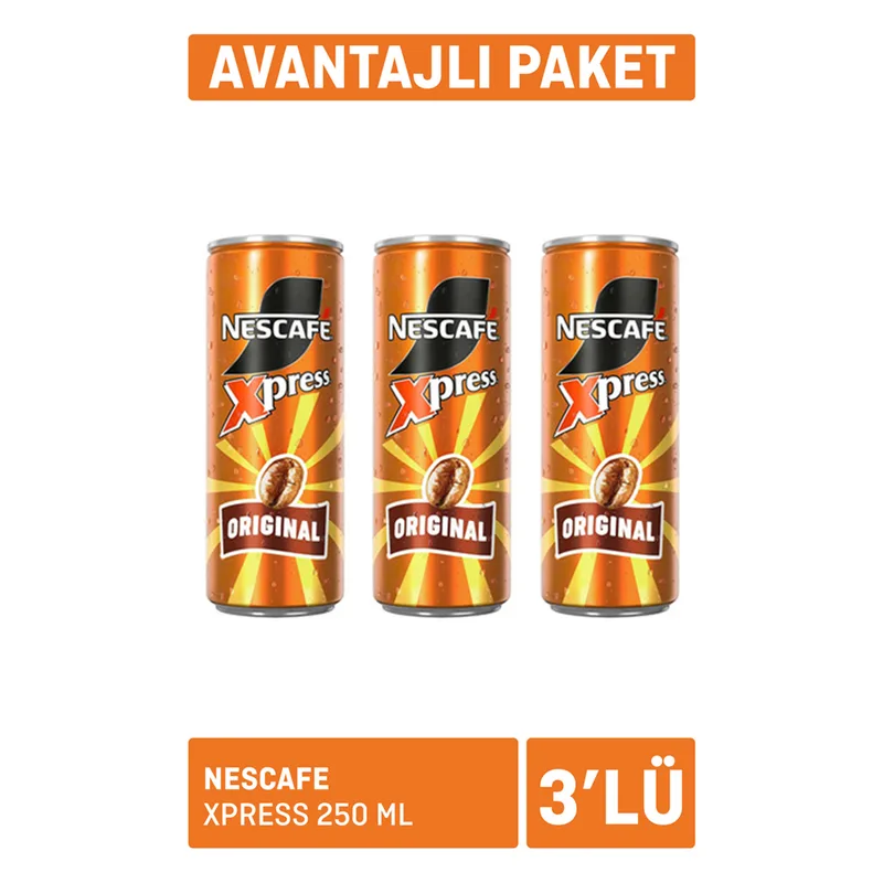 Nescafe Xpress Original 3x250 ml Paket