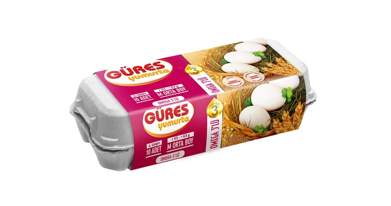 Güres Omega 3'lü Tavuk Yumurtası