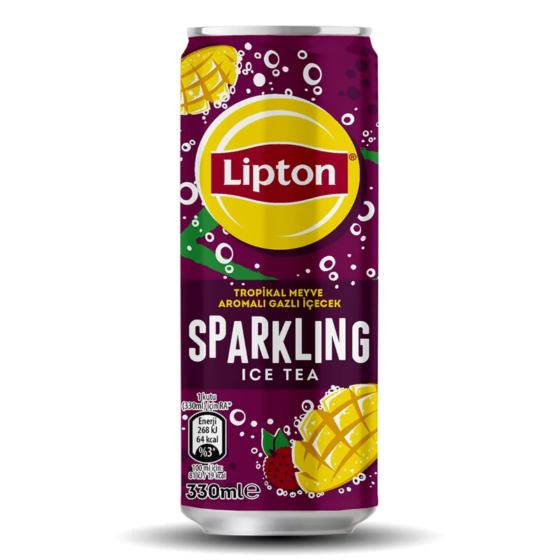 Lipton Ice Tea Sparkling Tropikal 330 ml
