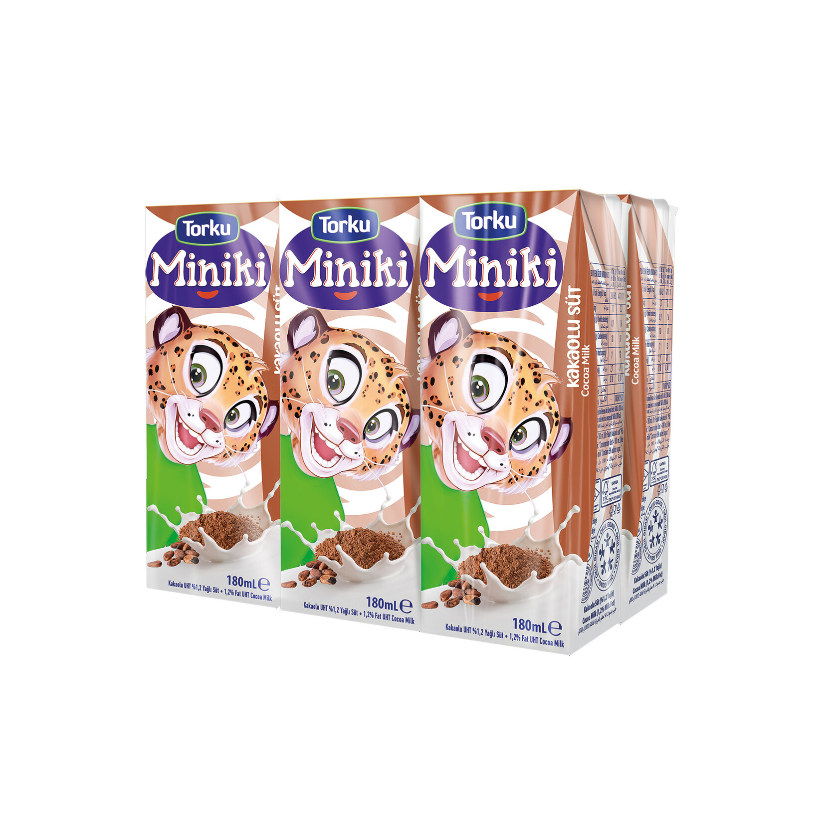 Torku Miniki Kakaolu Süt 6x180 ml