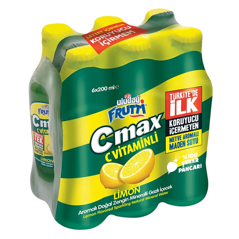 Frutti C Max Vitaminli 6x200 ml