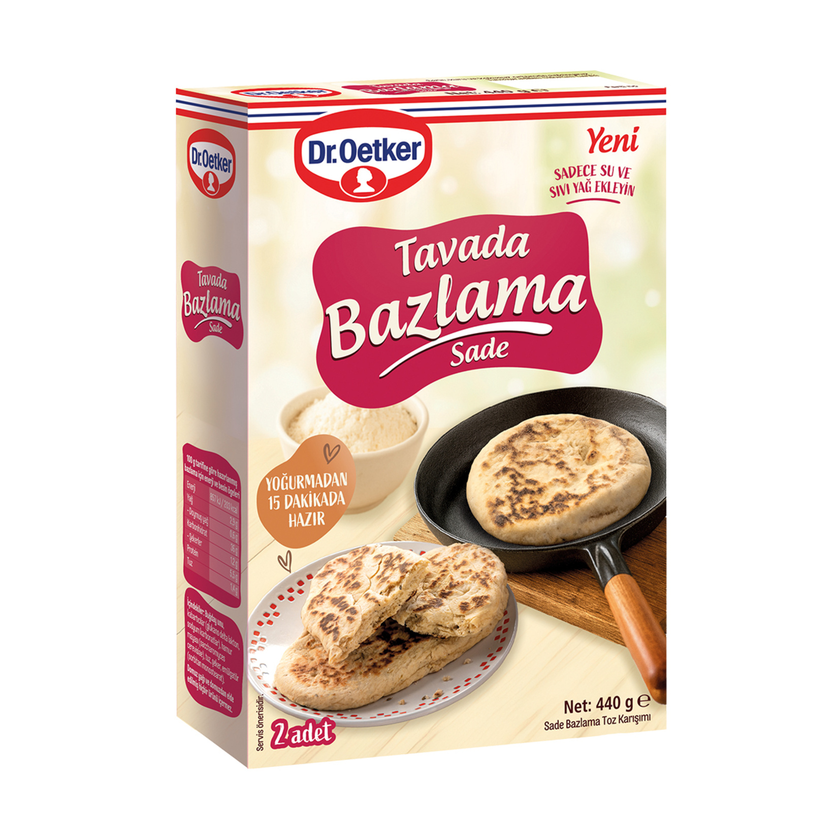 Dr. Oetker Tavada Bazlama Sade