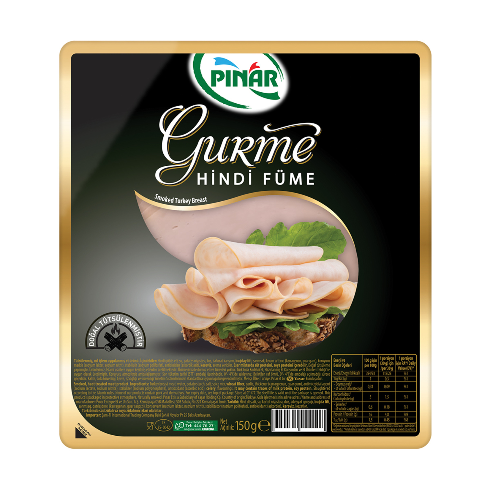 Pınar Füme Hindi Gurme