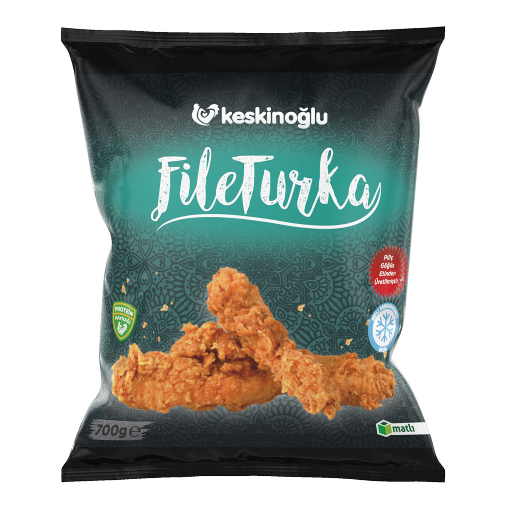 Keskinoğlu Dondurulmuş Piliç Fileturka 700 g