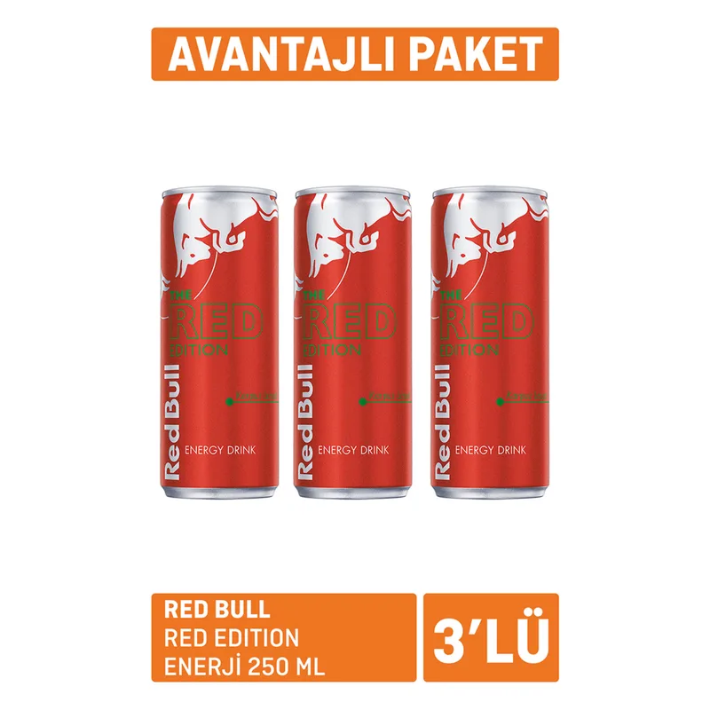 Red Bull Red Edition 3x250 ml Paket