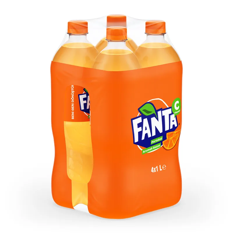 Fanta Portakal 4x1 L Paket