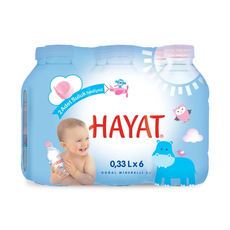 Hayat Su Bebekler İçin 6x330 ml