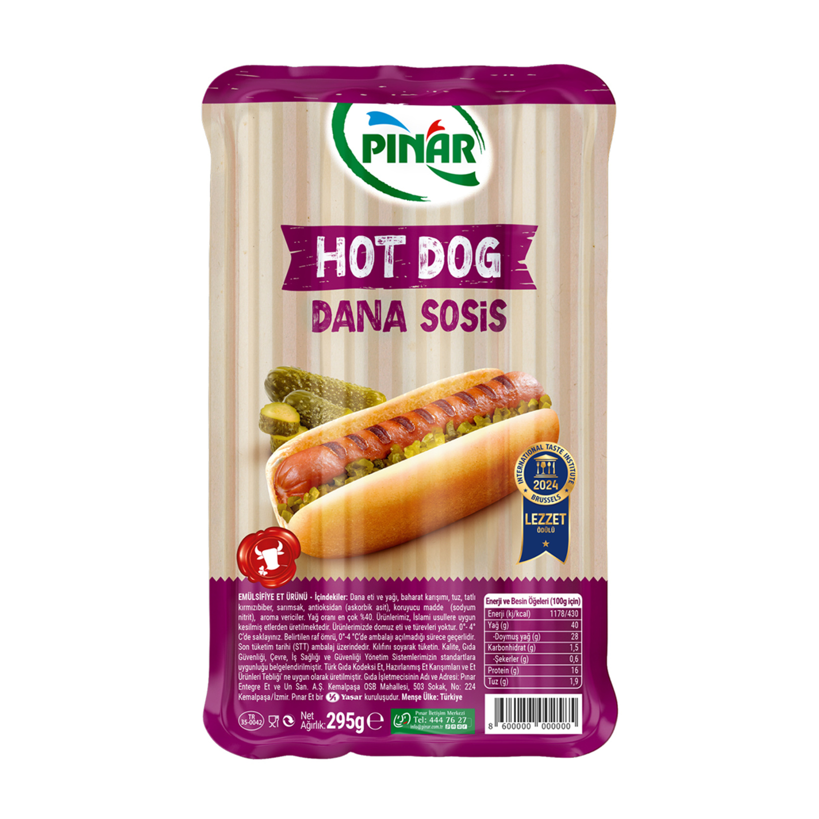 Pınar Sosis Hot Dog