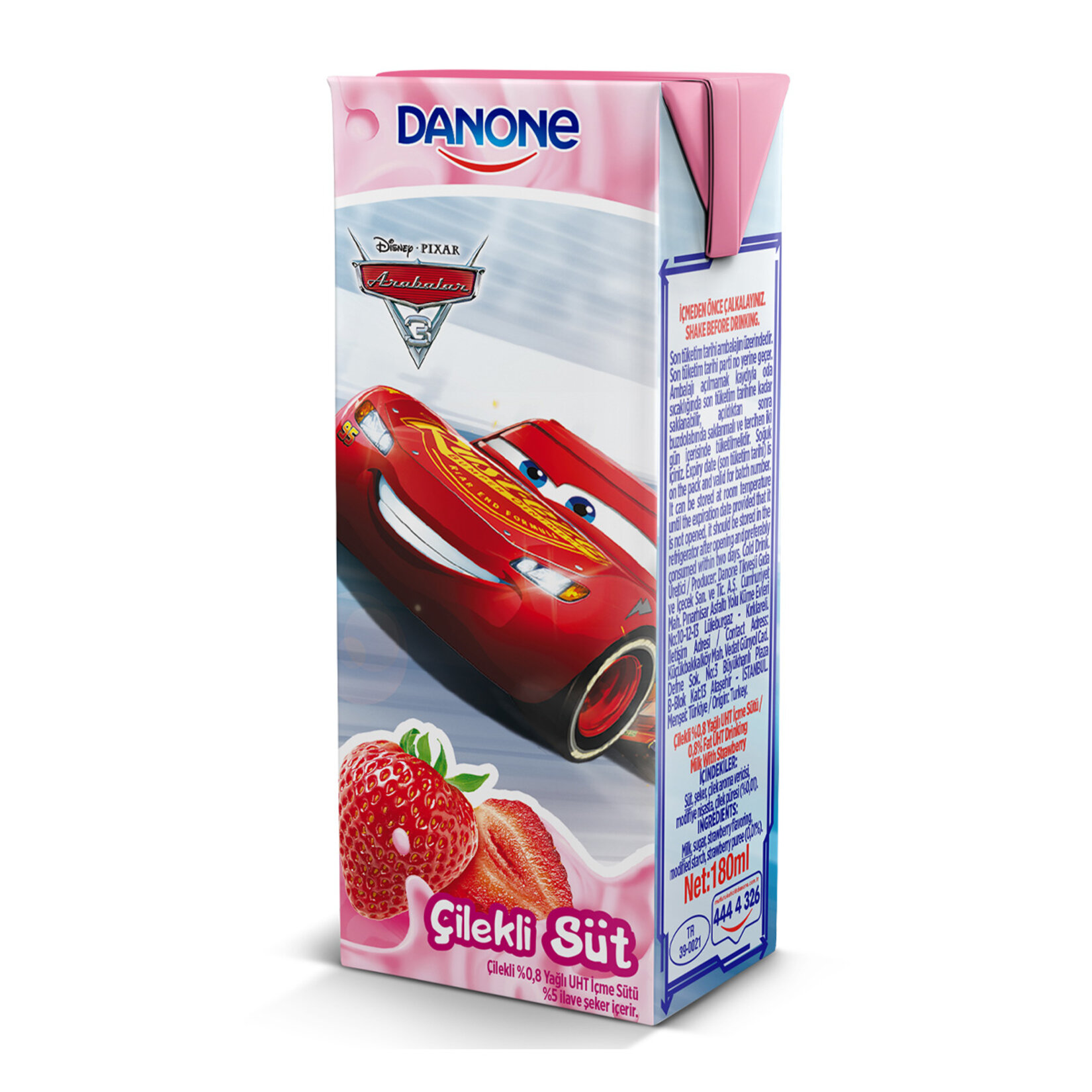 Danone Disney Çilekli Süt 180 ml