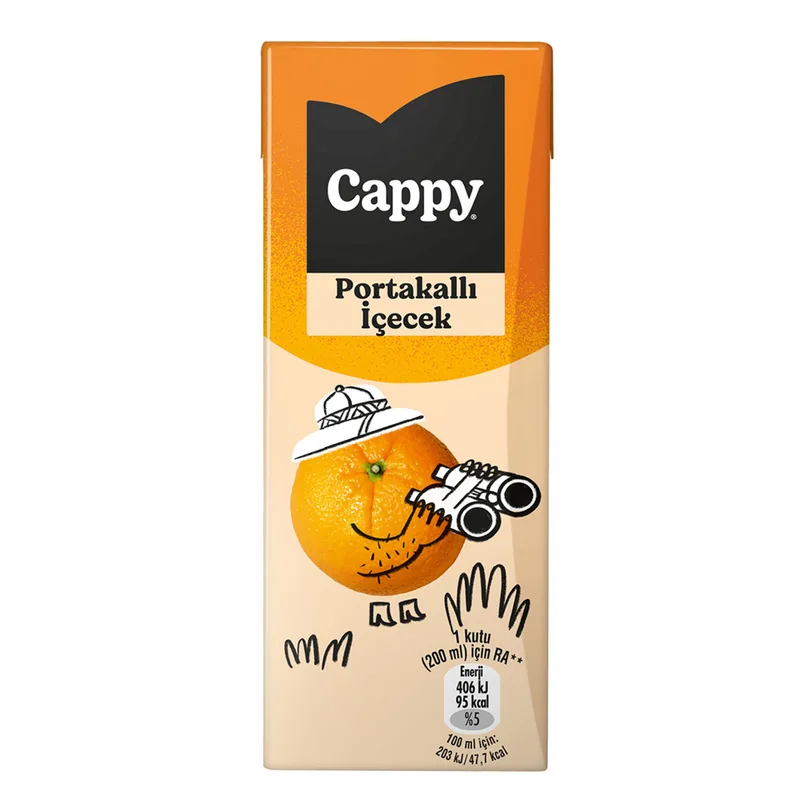 Cappy Portakal Suyu 200 ml