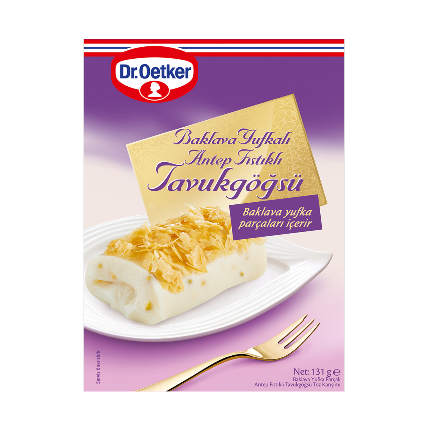 Dr. Oetker Baklava Yufkalı Antep Fıstıklı Tavuk Göğsü