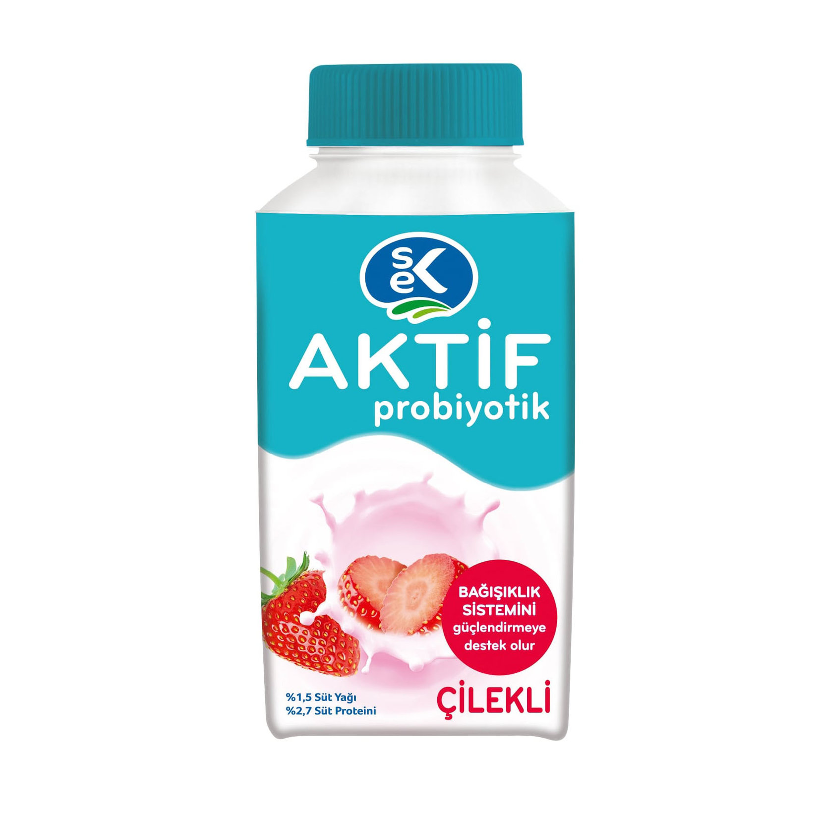 Sek Probiyotik Çilekli Kefir 250 ml